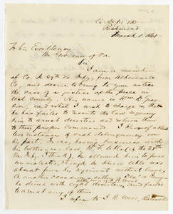 Letters to William Smith from Oakes-Ogden