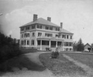 Williams College Infirmary, 1897