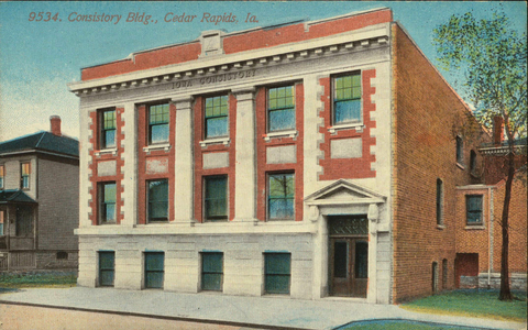 Consistory Building, Cedar Rapids, Iowa