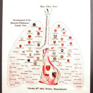 "Development of the Broncho-Pulmonary Family Tree" poster