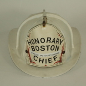 Honorary Boston fire chief helmet, 1978
