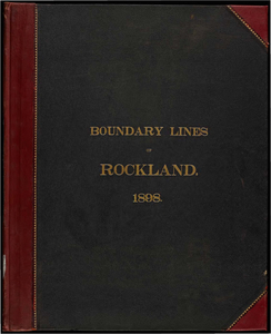 Atlas of the boundaries of the town of Rockland, Plymouth County