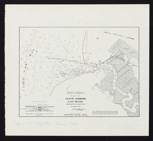 Plan of Sesuit Harbor in East Dennis: under Chapter 32 Resolves of 1907