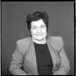 Mairead Corrigan, founder of the Peace People and Nobel Peace Prize winner. In studio alone, with her husband, and her husband alone