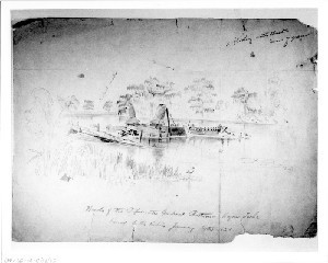 Wreck of the Confederate Gunboat Cotton - Bayou Teche, Louisiana
