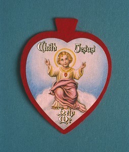 Badge of the Child Jesus and the Sacred Heart