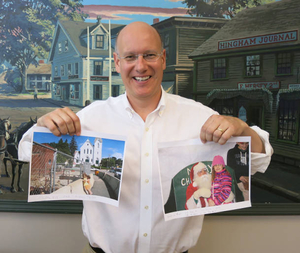 Marco Boer at the Hingham Mass. Memories Road Show