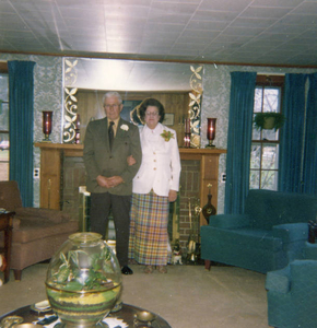 Lewis & Phyllis Randall 50th wedding anniversary
