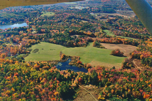 Overview of the Wilson Farm on 115 Wilson Street looking west