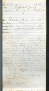 Tewksbury Almshouse Intake Record: Young, Henry