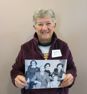 Constance E. Melahoures at the Plymouth Mass. Memories Road Show