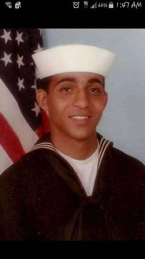 Proud American sailor