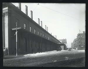 Side of Boston & Maine Station, Haymarket Square