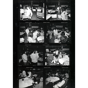 Contact sheet for Garment Workers Vistory Celebration photographs