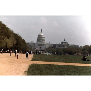 View of the US Capitol Building