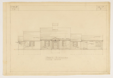 Vincent K. Cates (builder) house, Lincoln, Mass.