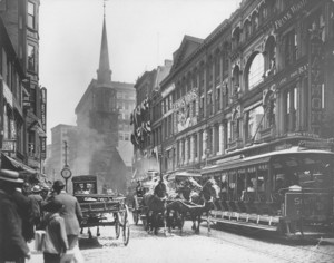 View of Washington Street, Boston, Mass., undated