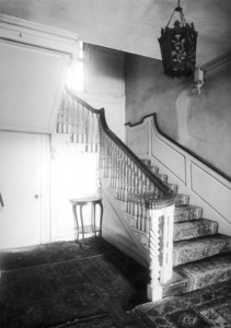 John Banister House, Middletown, R.I., Corridor., Stairwell.