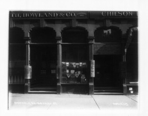 Sidewalk 82-86 Washington St., east side, Washington Street, sec.8, Boston, Mass., November 12, 1905