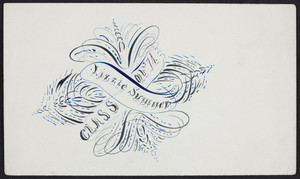 Card for Lizzie Sumner, class of '71, location unknown, undated