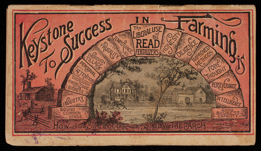Keystone to success in farming, the liberal use of the Read Fertilizers, Read Fertilizer Co., Syracuse, New York
