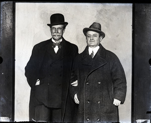 John F. Fitzgerald (right) with Sir Thomas Lipton