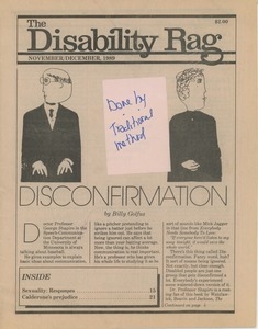 The disability rag. no. 6