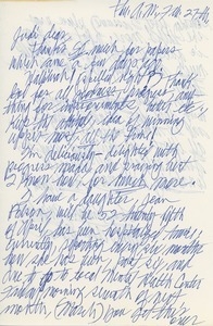 Letter from Alice Polson to Judi Chamberlin and George Ebert