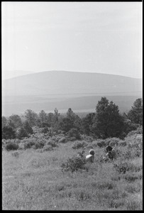 Lama Foundation Community: men playing guitar in the fields