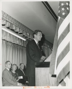 John Lindsay giving speech