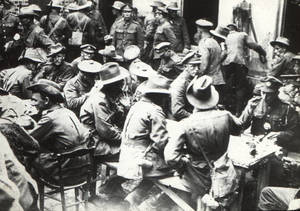 Australian YMCA at Corbie (August 1918)
