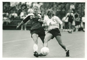 SC Soccer Player Controlling the Ball