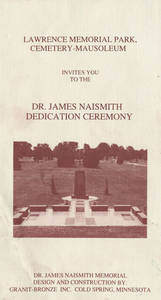 Dr. Naismith Memorial brochure (August 1994)