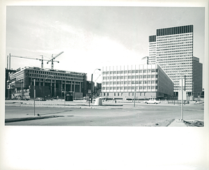 City Hall area construction