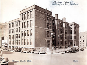 Abraham Lincoln School, Arlington Street, Boston