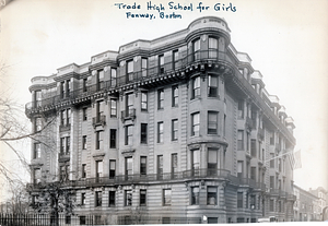 Trade High School for Girls, Fenway, Boston