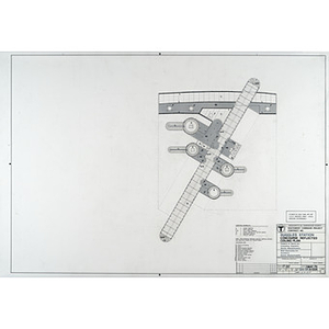 Ruggles Station, concourse reflected ceiling plan