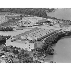 Carling plant and Ford plant construction, Natick, MA