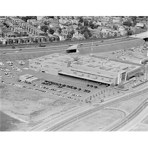 Boston Globe and the area, Morrissey Boulevard, Dorchester, newspaper plant, Boston, MA