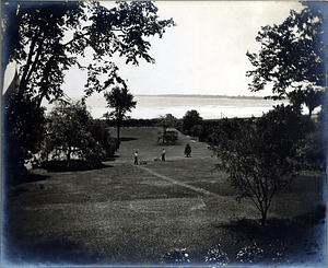 A.E. Little residence, 264 Ocean Street : view of grounds.