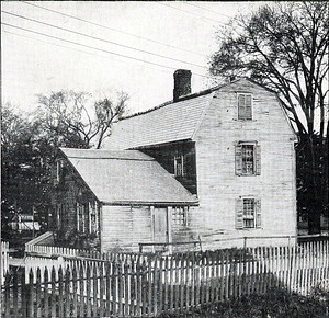 Flagg-Gray House Marion Street: rear view