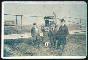 Saugus racetrack, at ? Point, Frank Ward, Hazel W. Don & Lawrence Henderson