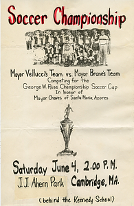 George W. Rose Championship Soccer Cup flyer 2