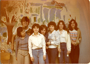 Students at Hudson High School (1980) (1)