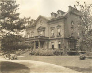 Sigma Phi house, ca. 1915