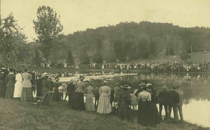 Tug of war at Massachusetts Agricultural College