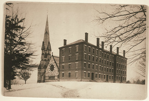 East College and Stearns Church at Amherst College