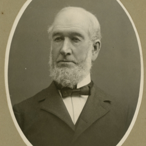 Hiram Downing, Caretaker Fairview Cemetary [sic.] 1873-74