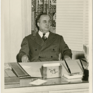 Anthony J. Stonina - at his desk