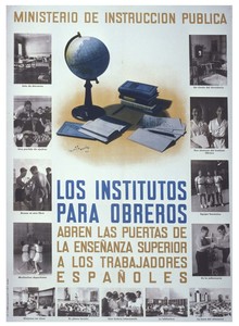 Los institutos para obreros abren las puertas de la enseñanza superior a los trabajadores españoles.